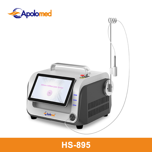 Endolaser mit Faser 980+1470 nm Laser-Gefäßtherapie Facelifting-Lipolyse-Maschine